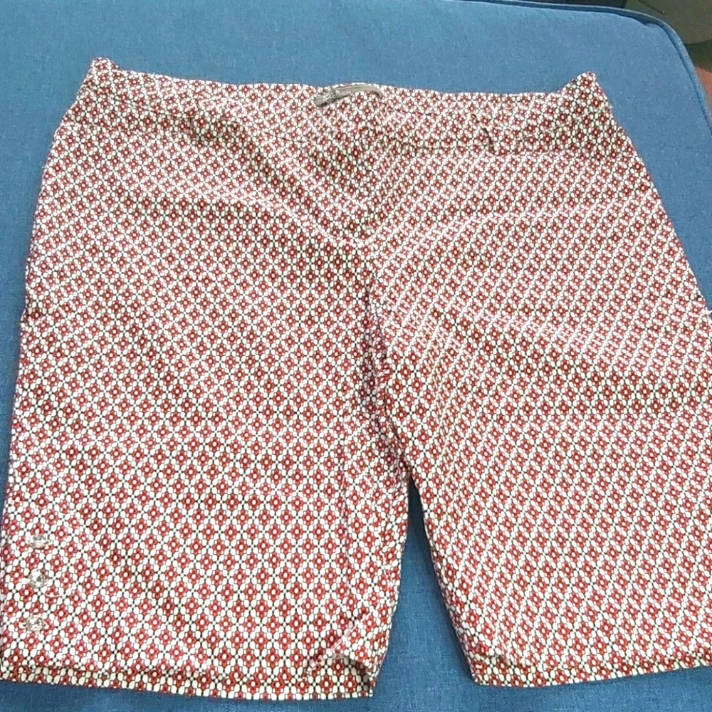 Petite pull on long shorts